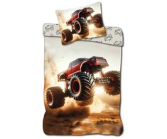 Patalynė „Vehicle Rally Monster Truck“ 140–200 cm, 70–90 cm