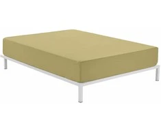 Patalynės komplektas Paklodė Alexandra House Living Šviesiai rudas 150 x 190/200 cm