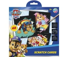 Ccg Mz Import Kids Euroswan Paw Patrol nutrinamų kortelių žaidimas, 6 vnt.