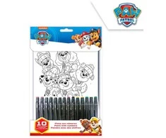 Kids Licensing Kids Euroswan - Rinkinys licencijuoti aksesuarai dažymui - Paw Patrol