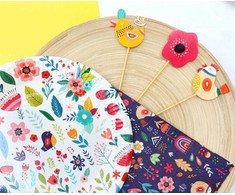 GoDan Talerzyki papierowe Summer Have fun 18cm 6szt