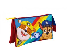 Paw Patrol 3 skyrių pieštukų dėklas 21 cm