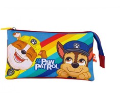 Paw Patrol 3 skyrių pieštukų dėklas 21 cm