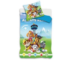 Paw Patrol Always patalynės komplektas 140x200cm, 70x90 cm