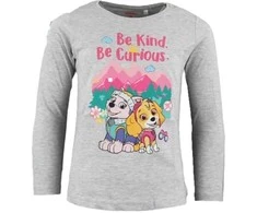 Paw Patrol Be Kind vaikiški marškinėliai ilgomis rankovėmis, viršinė 122 cm