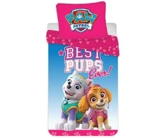 Paw Patrol Best Girls Ever vaikiška patalynės komplektas 100√ó135cm, 40√ó60cm