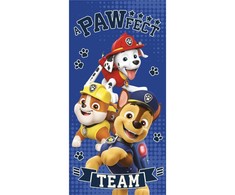 „Paw Patrol Boys Team“ vonios rankšluostis, paplūdimio rankšluostis 70x140cm (greitai džiūstantis)