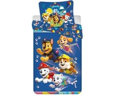 Paw Patrol Brave Pups patalynės komplektas 140√ó200cm, 70√ó90cm