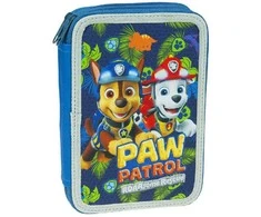 Paw Patrol Dino Rescue pieštukų dėklas, pripildytas, 2 lygiai