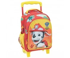 „Paw Patrol“ Dino Rescue riedanti ikimokyklinio amžiaus vaikų kuprinė, krepšys 30 cm