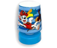 Paw Patrol dryžuota mini stalo lempa