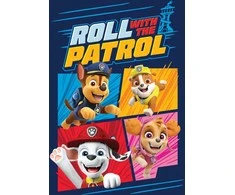 Paw Patrol flisinis antklodės susukimas 100x140cm