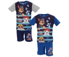 Paw Patrol Happy Stripes vaikiška trumpa pižama 2-6 metams