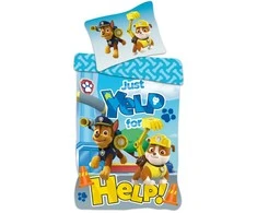 „Paw Patrol“ – „Help!“ patalynės komplektas 140–200 cm, 70–90 cm