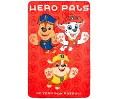 Paw Patrol Hero Pals vilnos antklodė 100x150cm