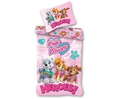„Paw Patrol“ herojai! patalynės komplektas 140–200 cm, 70–90 cm