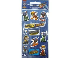 Paw Patrol Knights pūkuotų kempinių lipdukų rinkinys