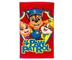 „Paw Patrol“ komandos rankšluostis, veido rankšluostis, rankšluostis 30x50 cm
