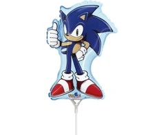 Paw Patrol Larrikin Sonic the Hedgehog mini folijos balionas 35 cm (WP)