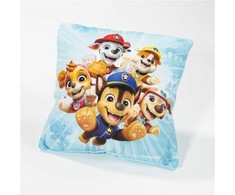 Paw Patrol Let's Go dekoratyvinė pagalvėlė su nuimamu užvalkalu, 35x35 cm, veliūras