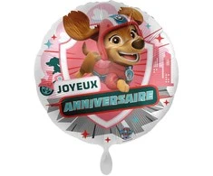 Paw Patrol Liberty Joyeux Anniversaire folijos balionas 43 cm