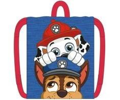 Paw Patrol mėlynas raišteliu užsegamas krepšys, kuprinė 33 cm