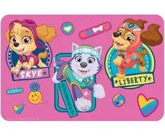Paw Patrol mergaitėms skirtas kilimėlis, 43x28 cm