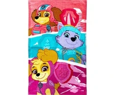 Paw Patrol Mighty Trio rankšluostis, veido rankšluostis, rankšluostis 30x50cm