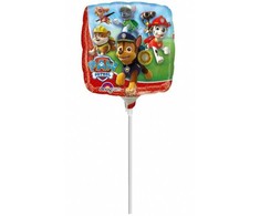 AMSCAN Folijinis balionas Paw Patrol lazdai - 23 cm - 1 vnt, universalus