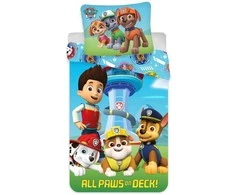 Vaikiškas patalynės komplektas Paw Patrol, 100x135, 2 dalių