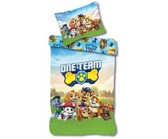 „Paw Patrol One Team“ patalynės komplektas 140–200 cm, 70–90 cm