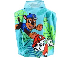 Paw Patrol paplūdimio rankšluostis pončas 55x110 cm