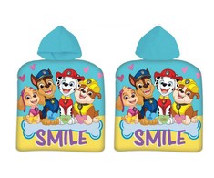 Paw Patrol paplūdimio rankšluostis pončas 50*100cm