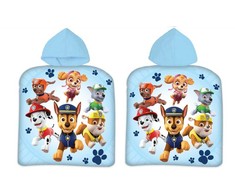 Paw Patrol paplūdimio rankšluostis pončas 50*100cm