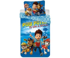 „Paw Patrol“ patalynės komplektas 135–200 cm, 80–80 cm
