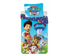 „Paw Patrol“ patalynės komplektas 140–200 cm, 70–90 cm mikropluošto