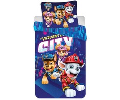 „Paw Patrol“ patalynės užvalkalas 135–200 cm, 80–80 cm