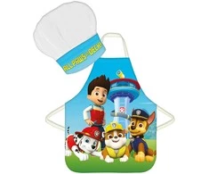 Paw Patrol Paws on Deck vaikiška prijuostė, dviejų dalių komplektas