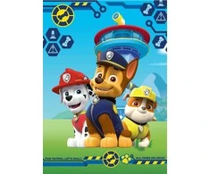 Paw Patrol Paws on Deck vilnos antklodė 100x140cm