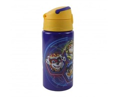 Paw Patrol Power Up aliuminio buteliukas su kabliuku 500 ml