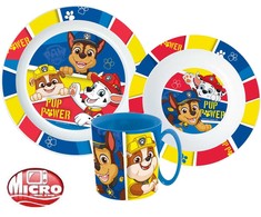 Paw Patrol Pup Power stalo įrankių rinkinys, mikroplastiko su puodeliu 350 ml