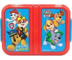 „Paw Patrol Pups Rescue“ daugiaskyrė pietų dėžutė, sumuštinių dėžutė