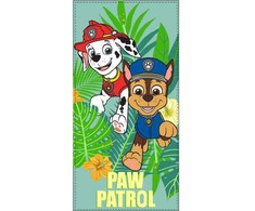Paw Patrol Pups Rule vonios rankšluostis, paplūdimio rankšluostis 70x140cm (greitai džiūstantis)