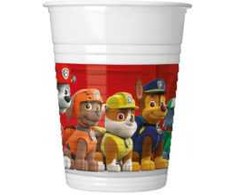 GoDan Kubeczki plastikowe Psi Patrol 200ml 8szt