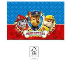 „Paw Patrol“ – „Ready For Action“ popierinė staltiesė, 120x180 cm, FSC
