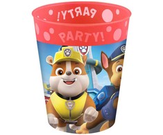Paw Patrol Rescue Heroes mikro premium plastikinių puodelių rinkinys 4 vnt. po 250 ml