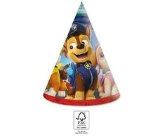 Paw Patrol Rescue Heroes vakarėlių kepuraitės, chako, 6 vnt. FSC