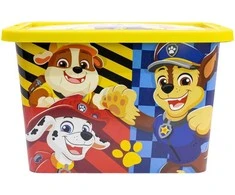 Paw Patrol Rescue Puppies plastikinė laikymo dėžė 7 l