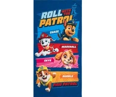 „Paw Patrol“ ritininis vonios rankšluostis, paplūdimio rankšluostis 70x140 cm