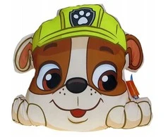 Paw Patrol Rubble dekoratyvinė pagalvėlė 40x37 cm veliūras